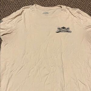 Men's Casual Cream Tee